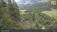 Archived webcam image showing Pila Snowland - Grimondet on 25 Jun 2026 at 19:43