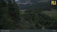 Archived webcam image showing Pila Snowland - Grimondet on 25 Jun 2026 at 21:43
