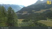 Archived webcam image showing Pila Snowland - Grimondet on 26 Jul 2026 at 09:33