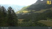 Archived webcam image showing Pila Snowland - Grimondet on 26 Jul 2026 at 19:33