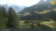 Archived webcam image showing Pila Snowland - Grimondet on 26 Jul 2026 at 11:33