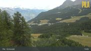 Archived webcam image showing Pila Snowland - Grimondet on 26 Jul 2026 at 13:33
