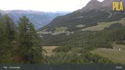 Archived webcam image showing Pila Snowland - Grimondet on 10 Sep 2026 at 03:34