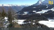 Archived webcam image showing Pila Snowland - Grimondet on 27 Mar 2026 at 09:35