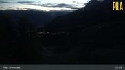 Archived webcam image showing Pila Snowland - Grimondet on 9 Oct 2026 at 07:40