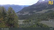 Archived webcam image showing Pila Snowland - Grimondet on 9 Oct 2026 at 08:40