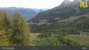 Archived webcam image showing Pila Snowland - Grimondet on 9 Oct 2026 at 09:40