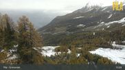 Archived webcam image showing Pila Snowland - Grimondet on 25 Oct 2026 at 15:09