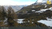 Archived webcam image showing Pila Snowland - Grimondet on 25 Oct 2026 at 11:09