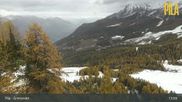 Archived webcam image showing Pila Snowland - Grimondet on 25 Oct 2026 at 13:09