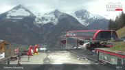 Archiviertes Webcam Bild: Ahrntal - Bergstation Kabinenbahn Klausberg am 12.04.2026 um 19:01 Uhr