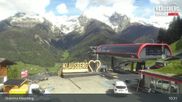Archived webcam image showing Ahrtal Valley - Top Station Klausberg on 8 May 2026 at 11:27