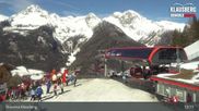 Archiviertes Webcam Bild: Ahrntal - Bergstation Kabinenbahn Klausberg am 26 Feb 2026 um 13:11 Uhr