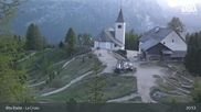 Archived webcam image showing Alta Badia Ski Resort - La Crusc on 25 May 2026 at 03:52