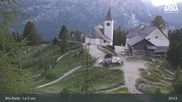 Archived webcam image showing Alta Badia Ski Resort - La Crusc on 23 Jul 2026 at 01:48