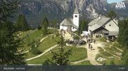 Archived webcam image showing Alta Badia Ski Resort - La Crusc on 26 Aug 2026 at 11:45