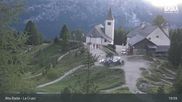 Archived webcam image showing Alta Badia Ski Resort - La Crusc on 6 Sep 2026 at 05:48