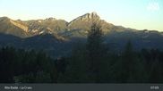 Archived webcam image showing Alta Badia Ski Resort - La Crusc on 6 Sep 2026 at 07:48