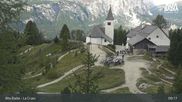 Archived webcam image showing Alta Badia Ski Resort - La Crusc on 24 Sep 2026 at 09:34