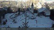 Archived webcam image showing Alta Badia Ski Resort - La Crusc on 28 Mar 2026 at 07:02