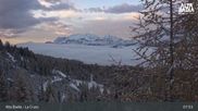 Archived webcam image showing Alta Badia Ski Resort - La Crusc on 24 Oct 2026 at 08:46