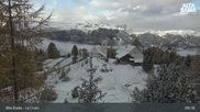 Archived webcam image showing Alta Badia Ski Resort - La Crusc on 24 Oct 2026 at 09:46