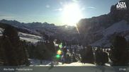 Archived webcam image showing Passo Gardena - Alta Badia on Feb 26, 2026 at 8:09 AM