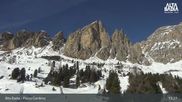 Archived webcam image showing Passo Gardena - Alta Badia on Feb 26, 2026 at 1:09 PM