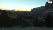 Archived webcam image showing Passo Gardena - Alta Badia on 31 Oct 2026 at 19:46