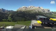 Archived webcam image showing Alta Badia: Piz Arlara on 26 Aug 2026 at 09:44
