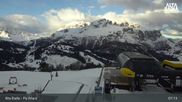 Archived webcam image showing Alta Badia: Piz Arlara on 17 Mar 2026 at 07:07