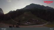 Archived webcam image showing Laner - Obereggen Ski Resort on 2 Aug 2026 at 07:17