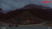 Archived webcam image showing Laner - Obereggen Ski Resort on 2 Aug 2026 at 01:17