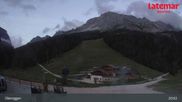 Archived webcam image showing Laner - Obereggen Ski Resort on 27 Aug 2026 at 03:01