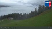 Archived webcam image showing Kronplatz: St. Vigil - Pre da Peres Top Station on 10 Sep 2026 at 08:49