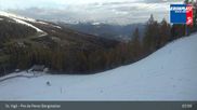 Archived webcam image showing Kronplatz: St. Vigil - Pre da Peres Top Station on 25 Oct 2026 at 08:23