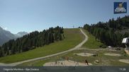 Archived webcam image showing Skiarena Campiglio Dolomiti - Malghet Aut on 5 Aug 2026 at 11:17