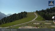 Archived webcam image showing Skiarena Campiglio Dolomiti - Malghet Aut on 3 Aug 2026 at 11:09