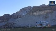 Archived webcam image showing Madonna di Campiglio - Grostè Base Station on 24 May 2026 at 08:58