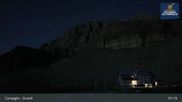 Archived webcam image showing Madonna di Campiglio - Grostè Base Station on 24 May 2026 at 01:58