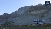 Archived webcam image showing Madonna di Campiglio - Grostè Base Station on 5 Aug 2026 at 08:12