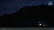 Archived webcam image showing Madonna di Campiglio - Grostè Base Station on 4 Sep 2026 at 01:16
