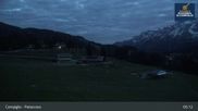 Archived webcam image showing Slopes and Lifts in Pinzolo on 18 May 2026 at 05:27