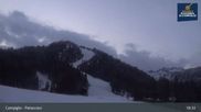 Archived webcam image showing Slopes and Lifts in Pinzolo on 24 Mar 2026 at 05:39