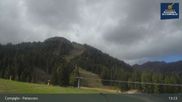 Archived webcam image showing Slopes and Lifts in Pinzolo on 9 Oct 2026 at 13:01