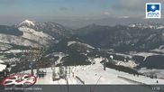 Archived webcam image showing Jasná Ski Resort - Luková on 3 Apr 2026 at 11:26