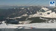 Archived webcam image showing Jasná Ski Resort - Luková on 3 Apr 2026 at 17:26