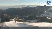 Archived webcam image showing Jasná Ski Resort - Luková on 5 Apr 2026 at 07:23
