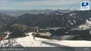 Archived webcam image showing Jasná Ski Resort - Luková on 5 Apr 2026 at 09:23