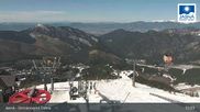 Archived webcam image showing Jasná Ski Resort - Luková on 5 Apr 2026 at 15:23